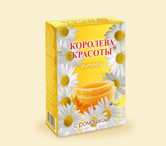 Фиточай "Королева красоты" с ромашкой
